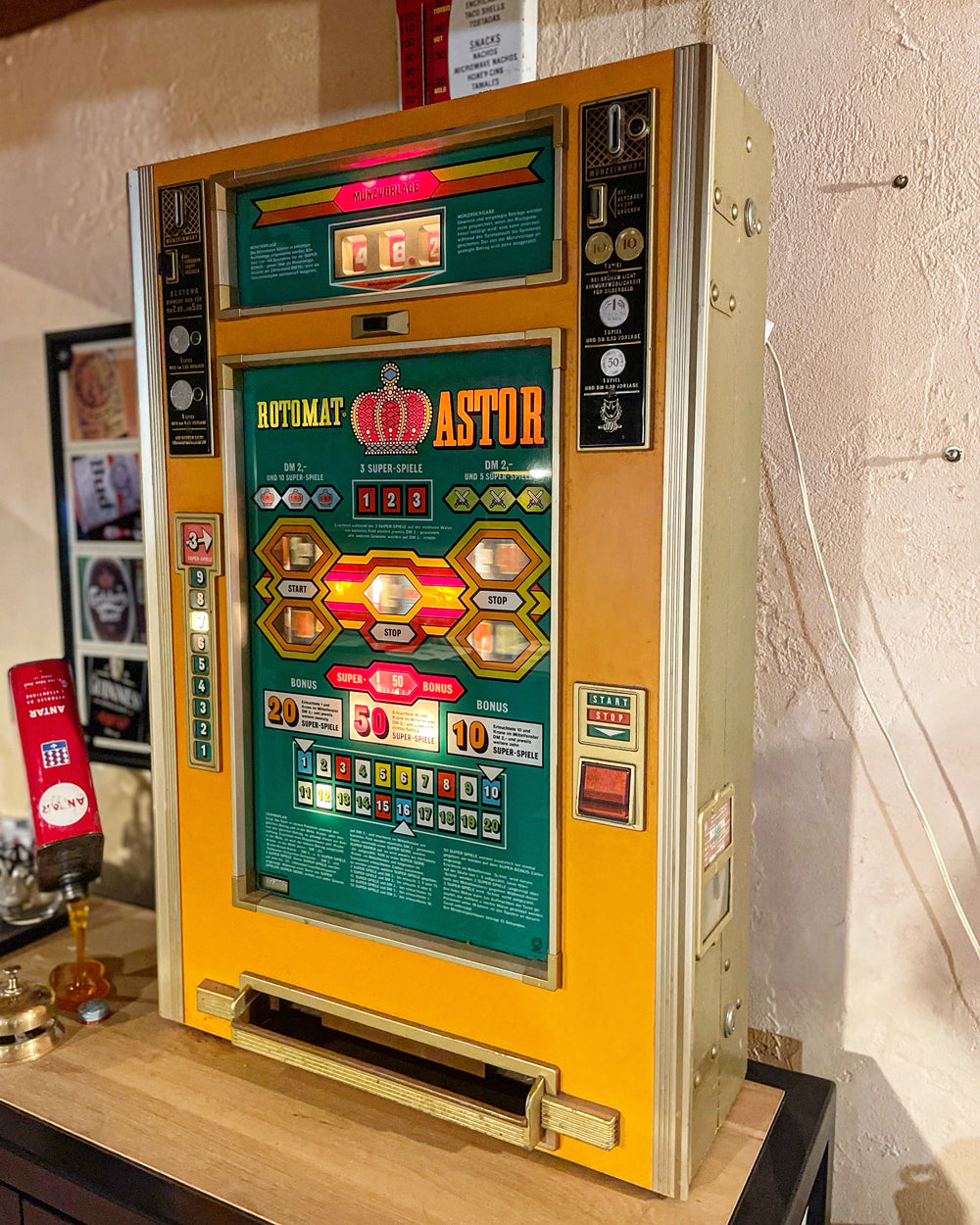 Machine à sous Rotomat Astor 1974 réf 4034