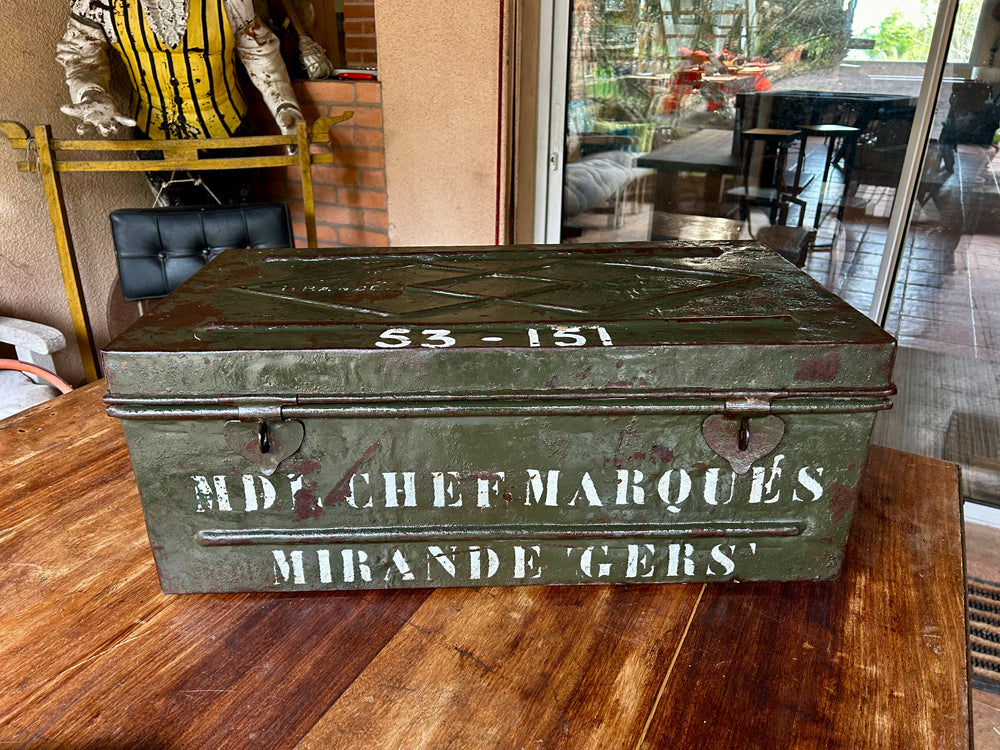 Malle cantine Militaire 1950/60 Réf 4172