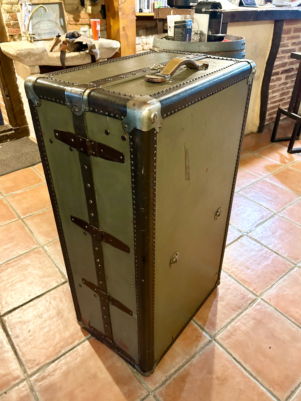 Malle transatlantique 1920/30 Réf 4347