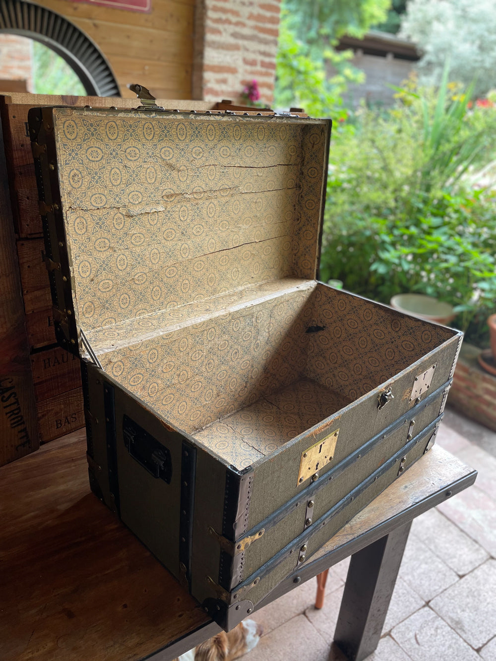 Malle de voyage 1900 Réf 4074