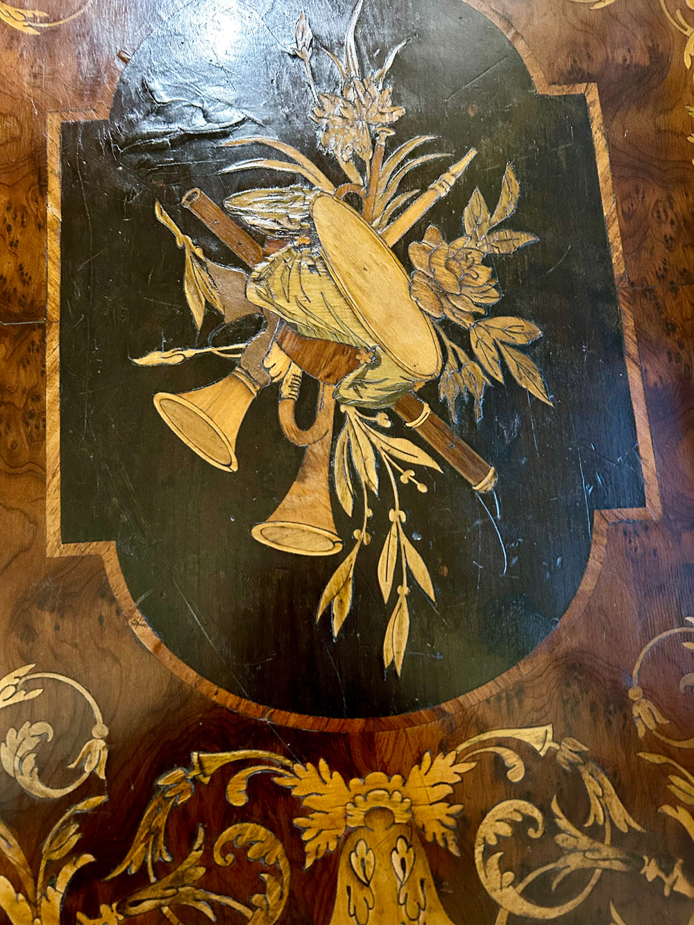 Table à jeux époque Napoléon III Réf 4176