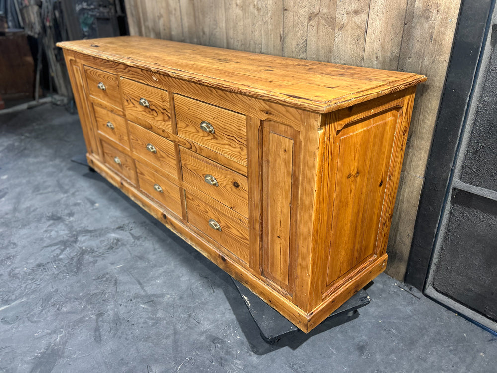 Meuble de mercerie 9 tiroirs 1960 Réf 4467