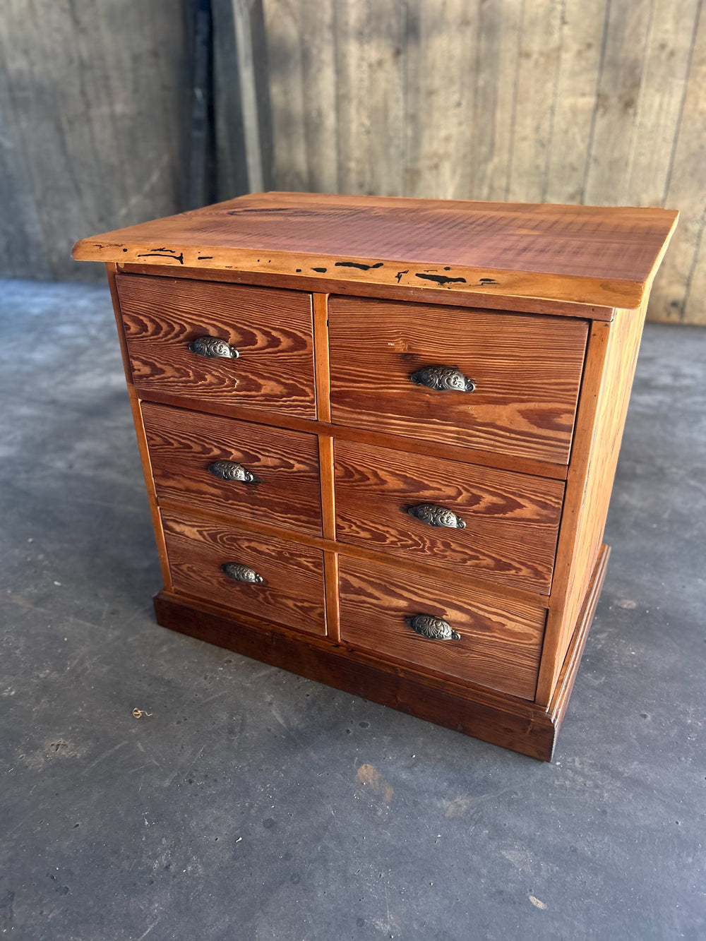 Meuble de métier 6 tiroirs 1900- Réf 4586