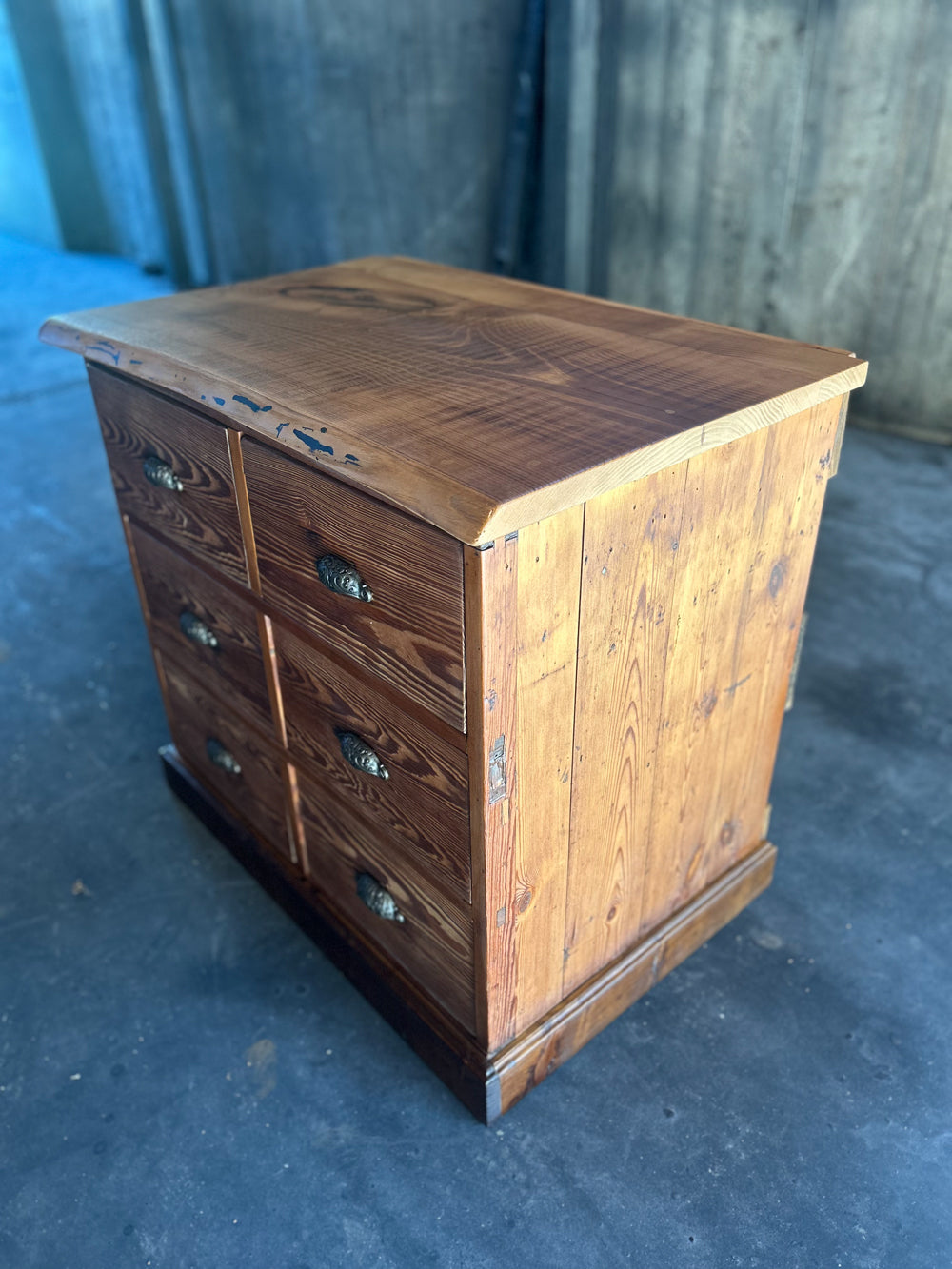 Meuble de métier 6 tiroirs 1900- Réf 4586