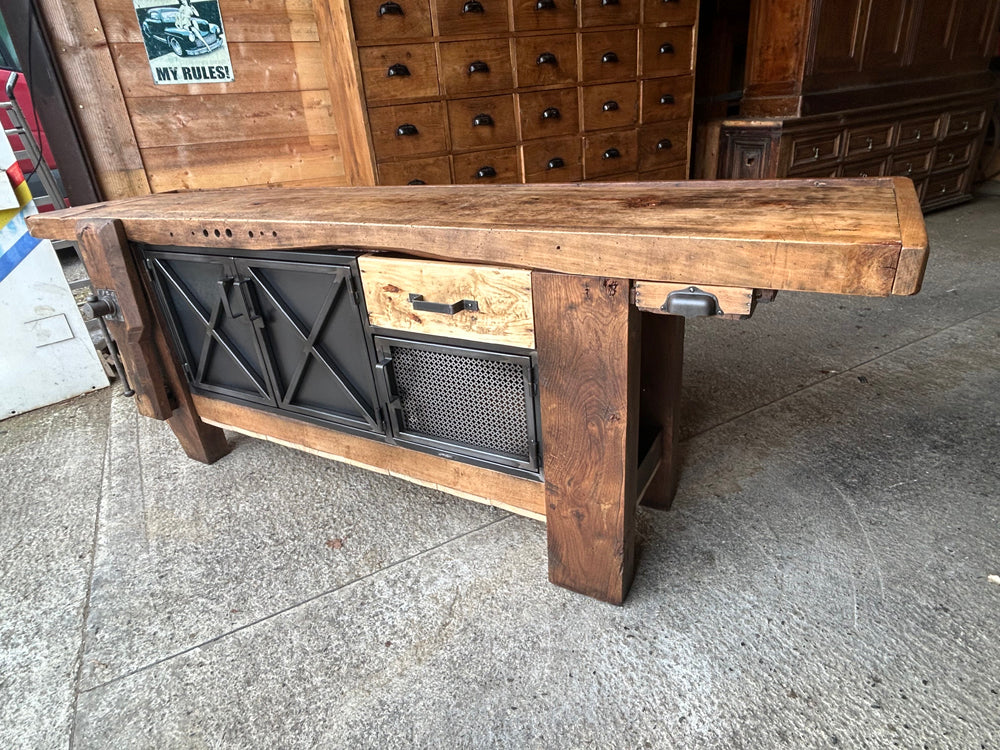 Etabli menuiserie modifié Réf 4468