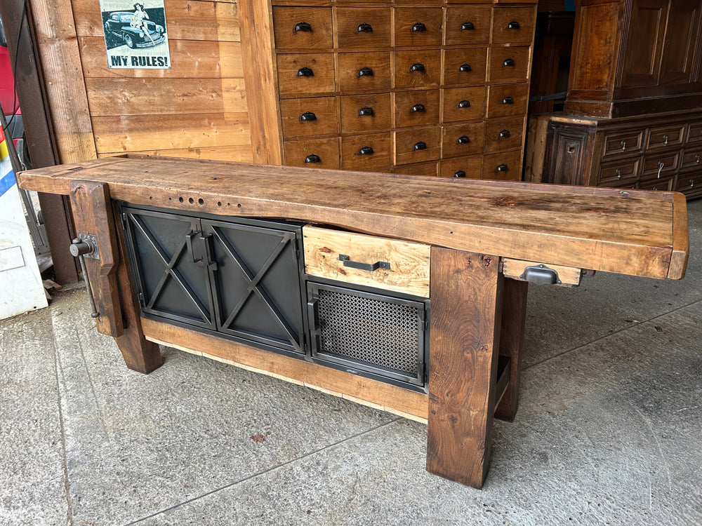 Etabli menuiserie modifié Réf 4468