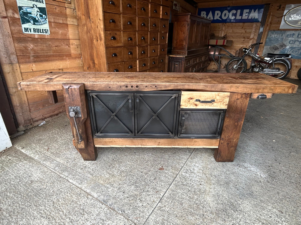 Etabli menuiserie modifié Réf 4468