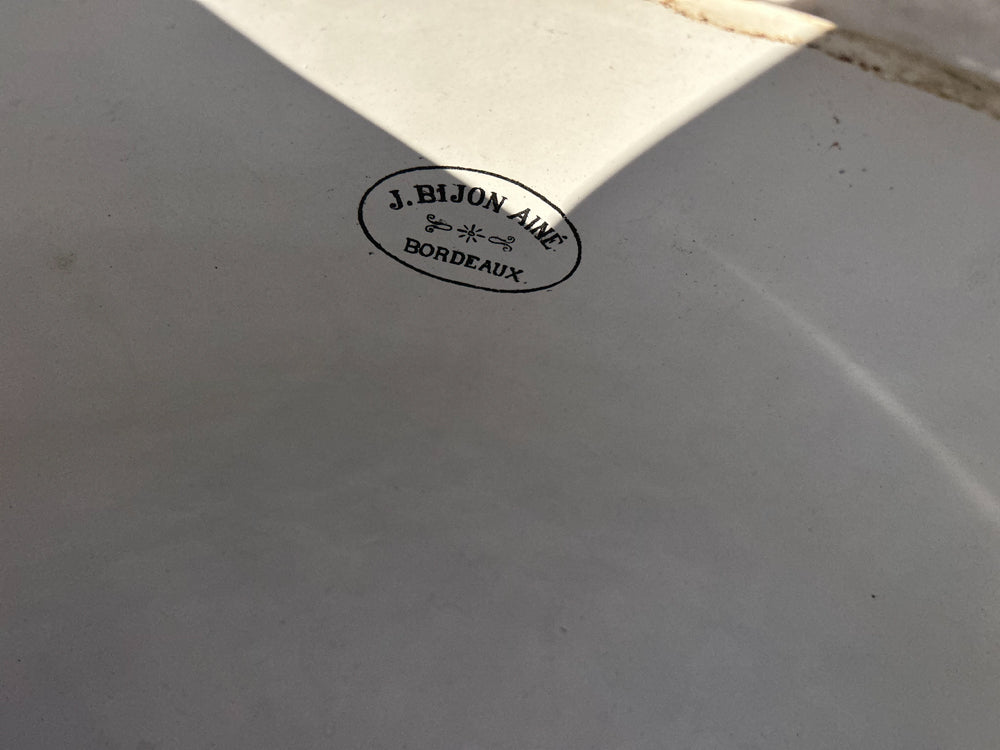 Meuble de toilette avec vasque à bascule 1900 réf 4501