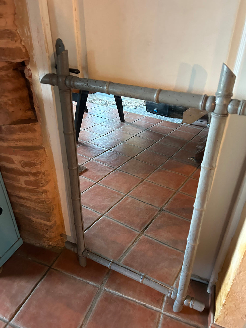 Miroir style bambou grand modèle 1900 -,Réf 4576