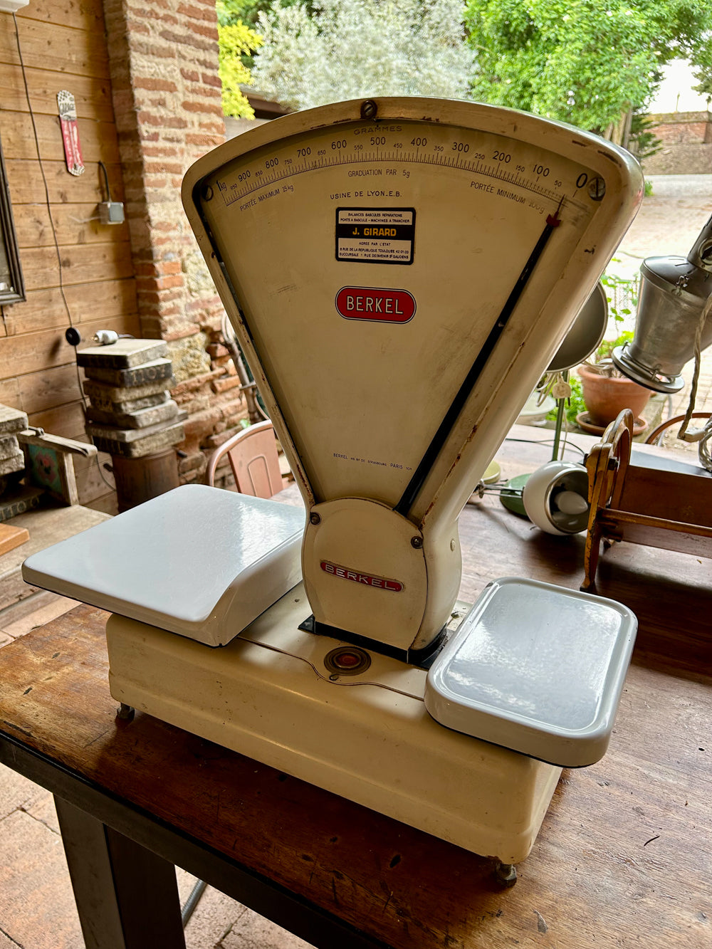 Balance d'épicerie Berkel 1960 Réf 4240