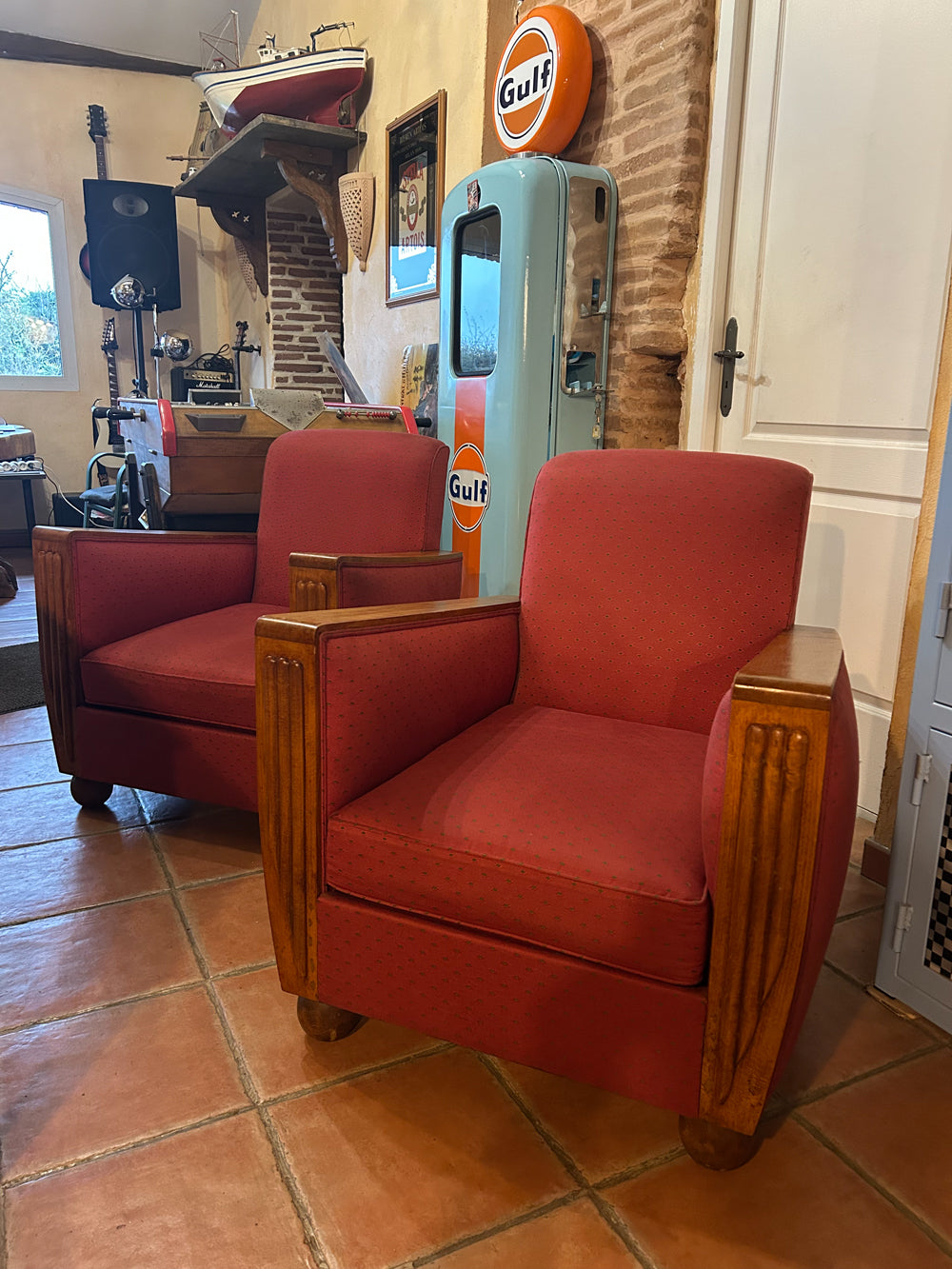 Paire de fauteuils Art Deco 1930 Réf 4367