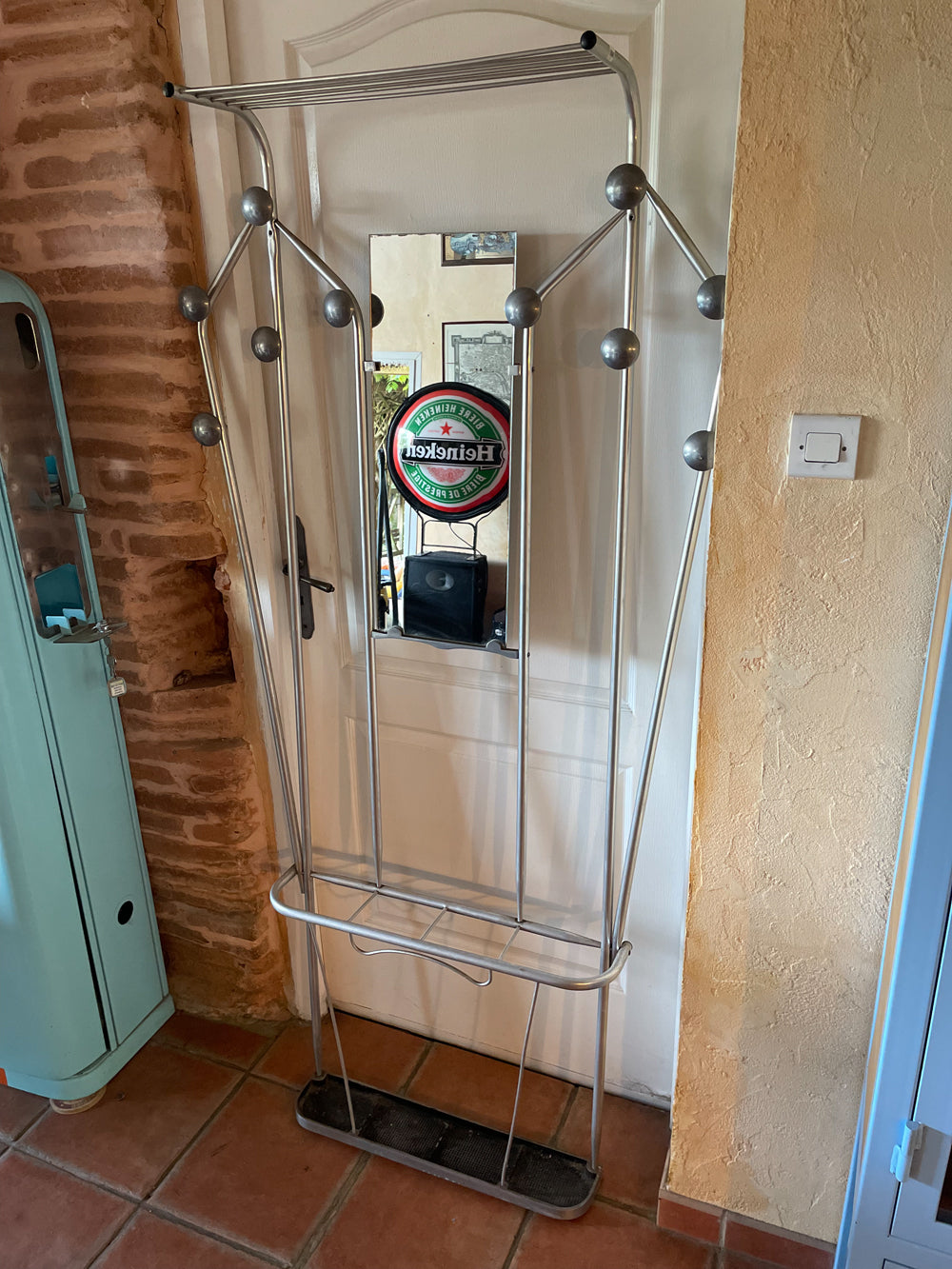 Patere vestiaire des années 50 réf 4048