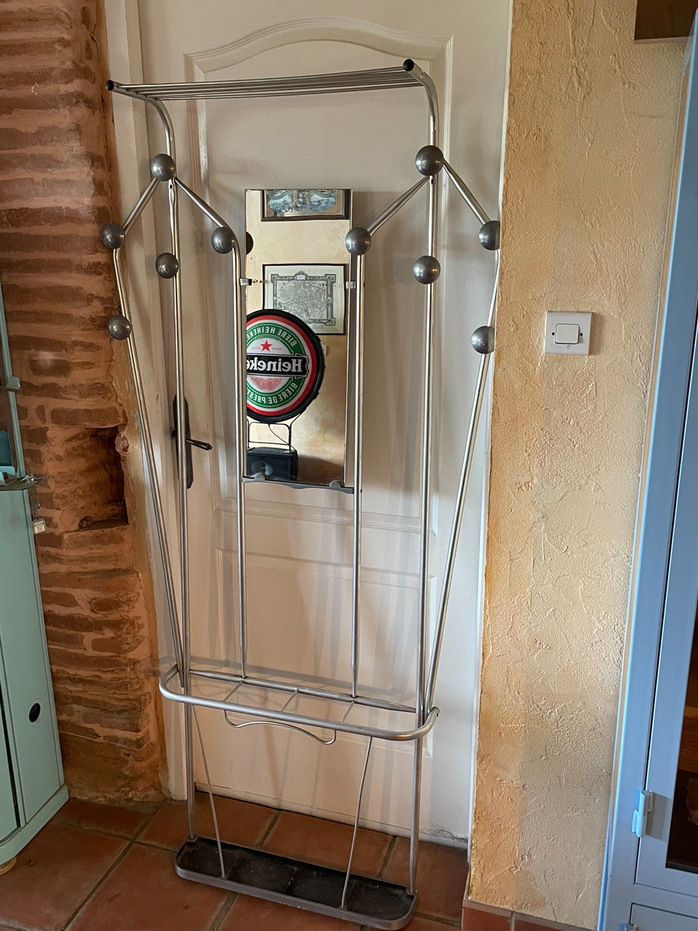 Patere vestiaire des années 50 réf 4048