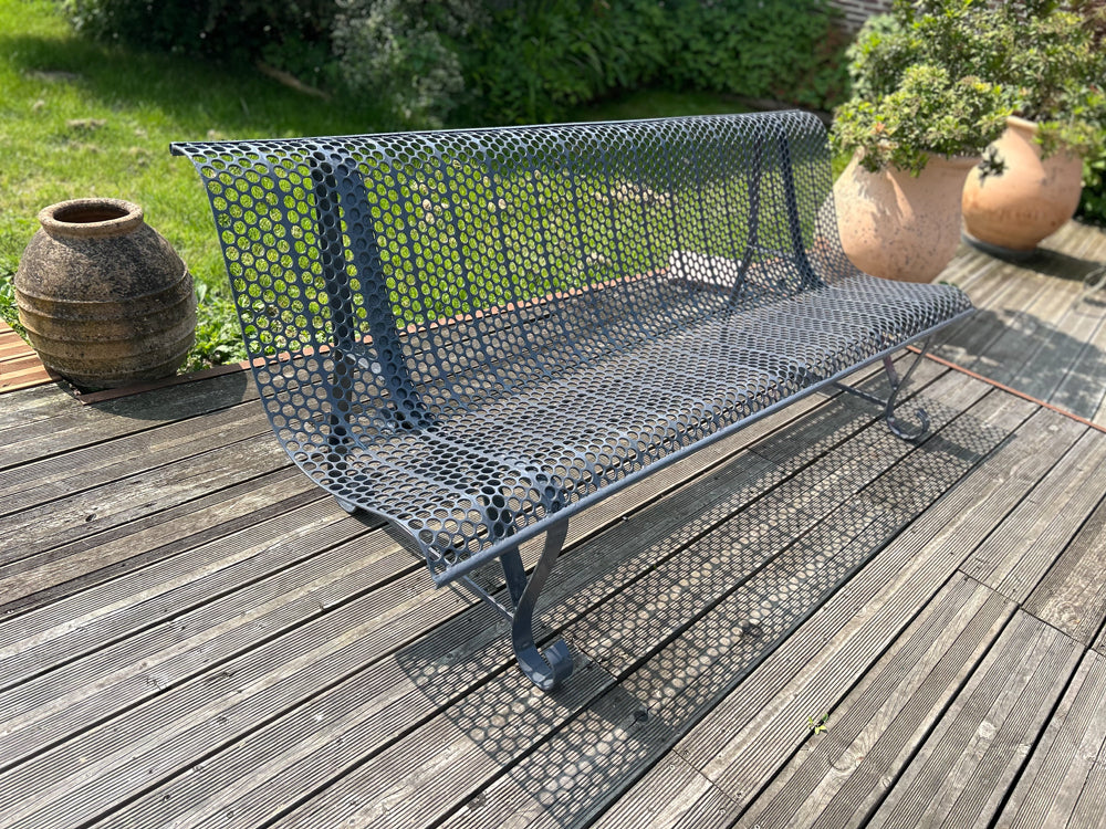 Banc de jardin René Malaval 1950/60 Réf 4494
