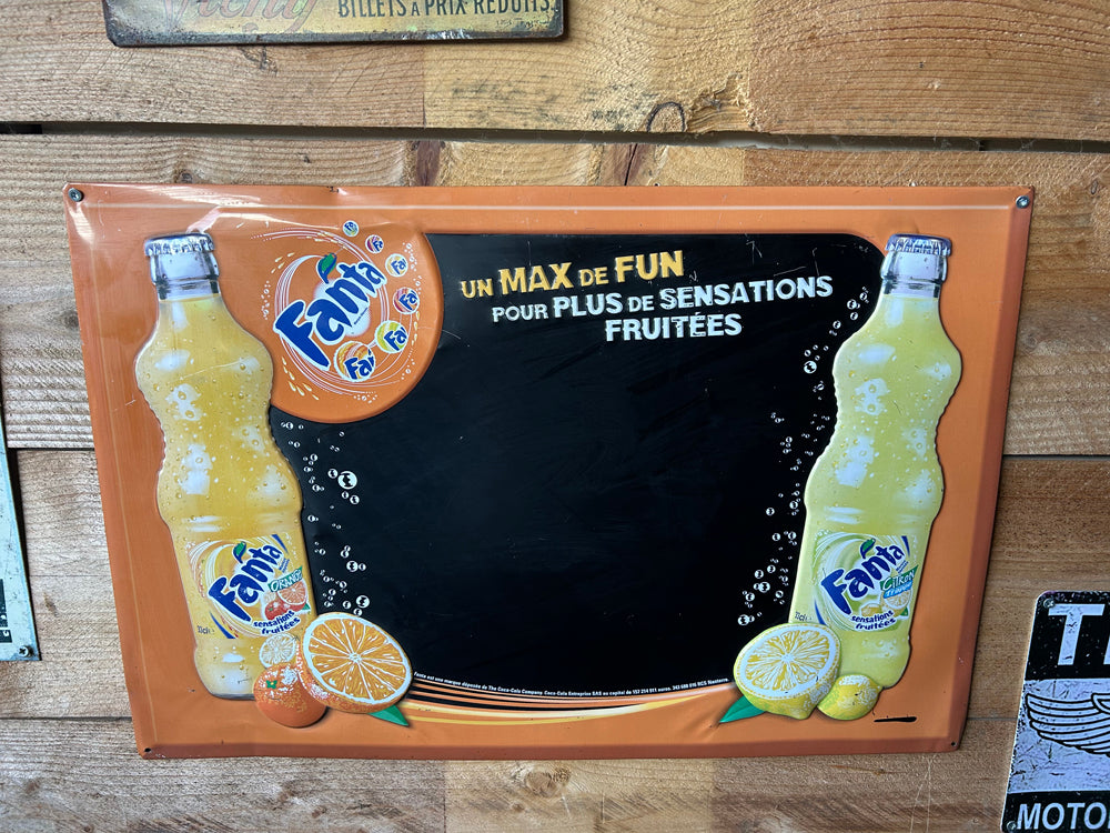 Tôle publicitaire FANTA 1990 Réf 4523