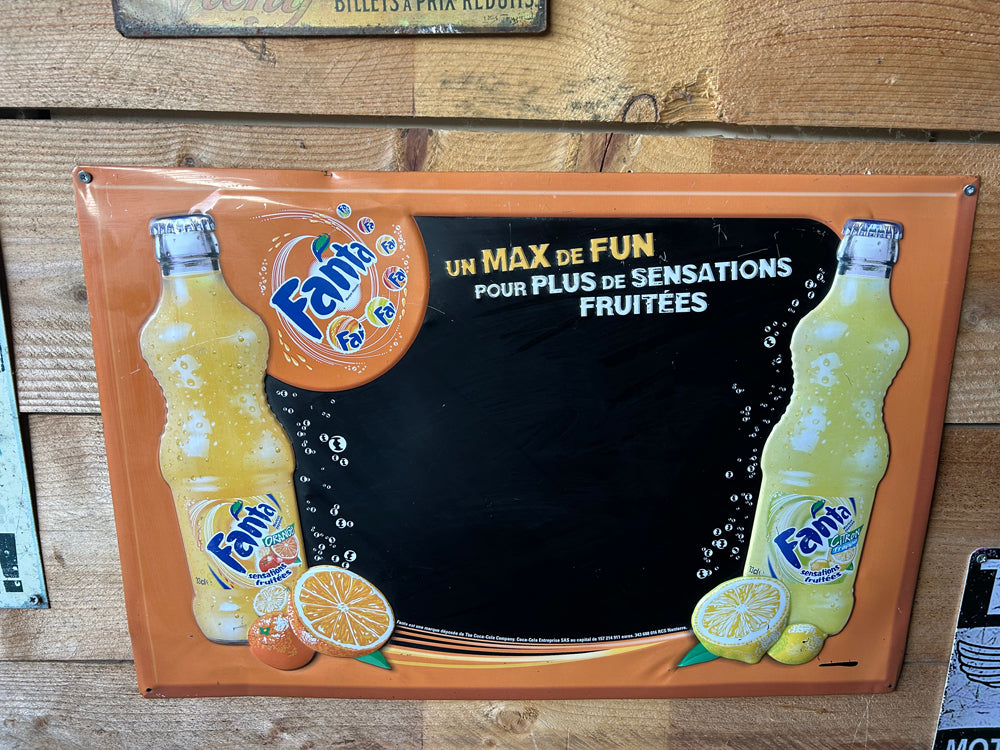 Tôle publicitaire FANTA 1990 Réf 4523