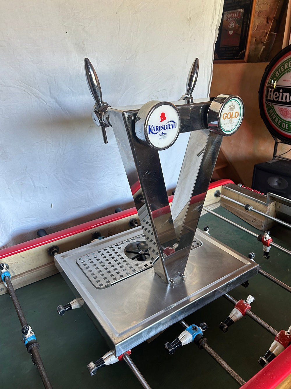 Pompe tireuse à bière double Réf 4520