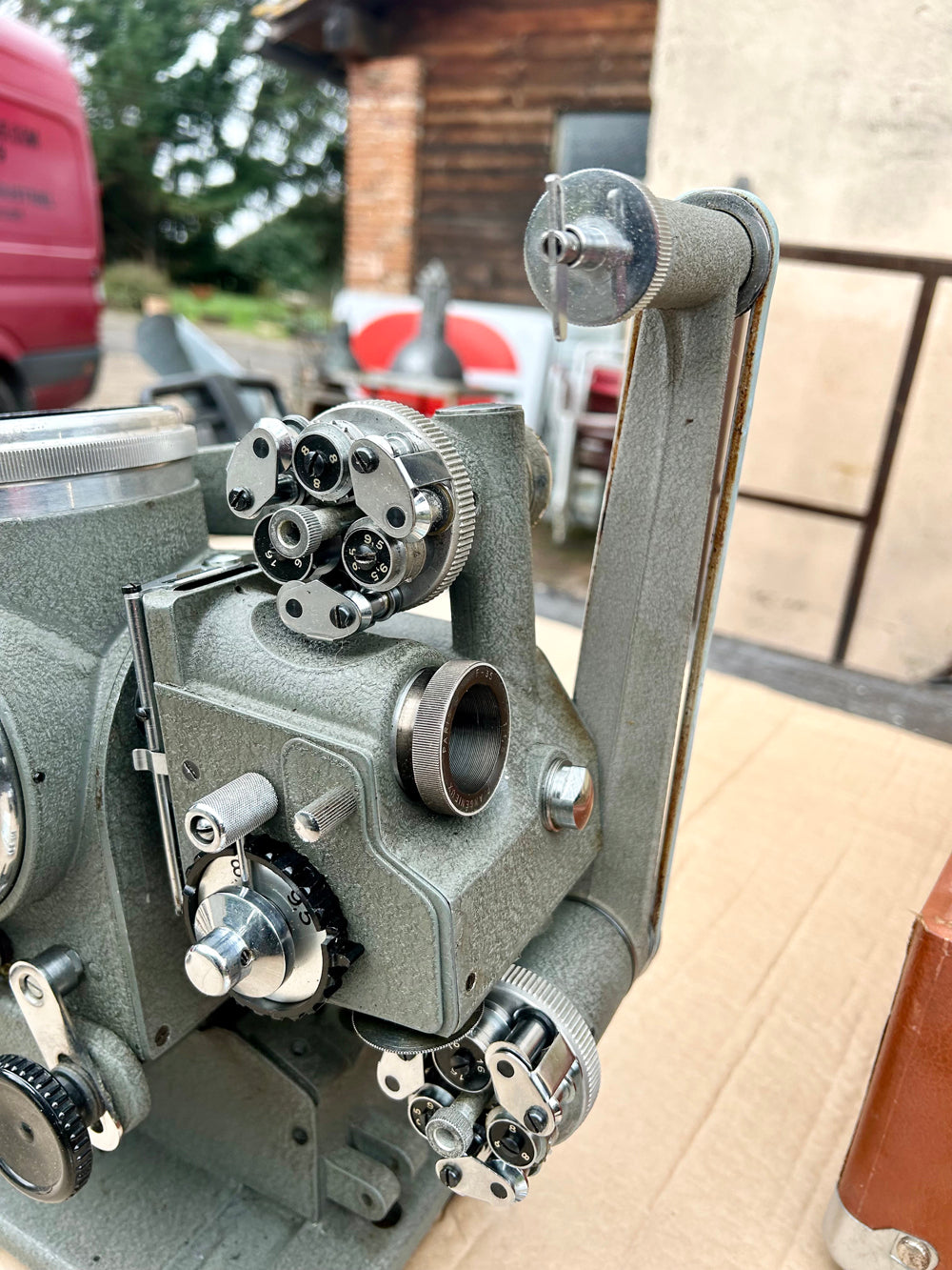 Projecteur cinéma " Heurtier " Serie 53 / 1956. réf 4423