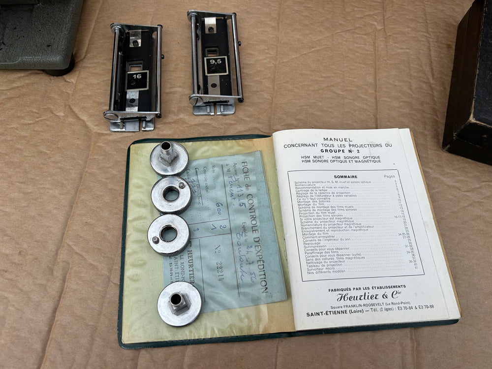 Projecteur cinéma " Heurtier " Serie 53 / 1956. réf 4423