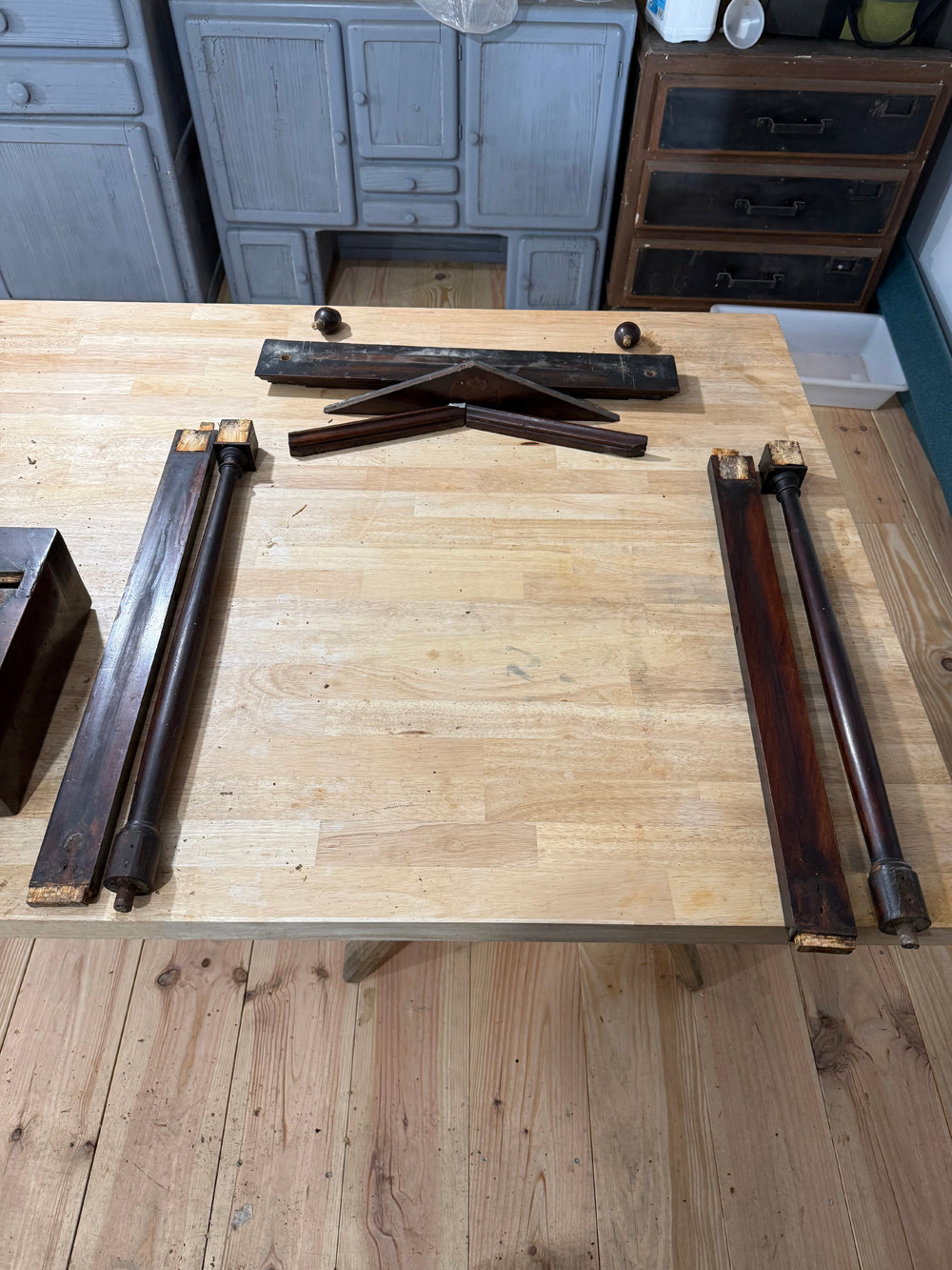 Psyché de Table Époque Empire Acajou - Miroir Pivotant Bronze Doré 1810 Réf 4512