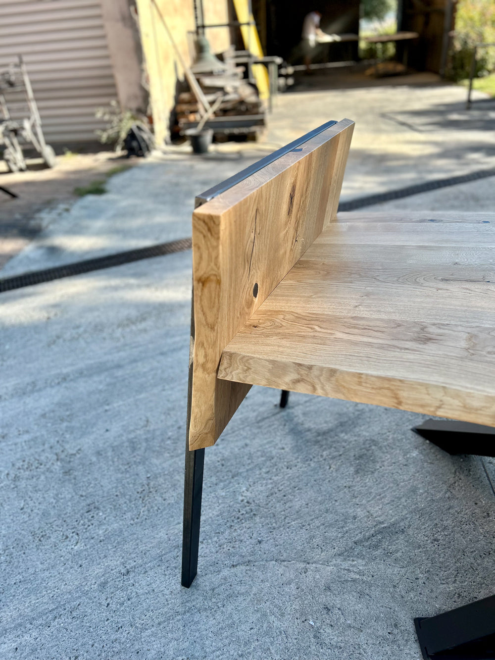 Table design industrielle avec rallonge Réf 4045 Prix de base : 1400