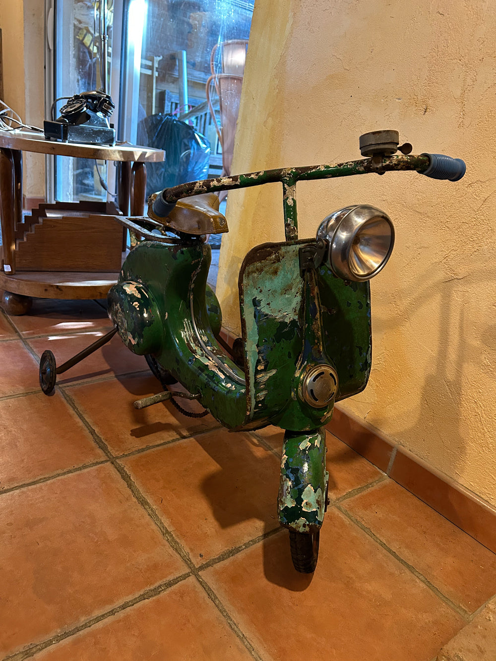 Rare Vespa à pédale Pierre - Gui 1950/60 Réf 4402