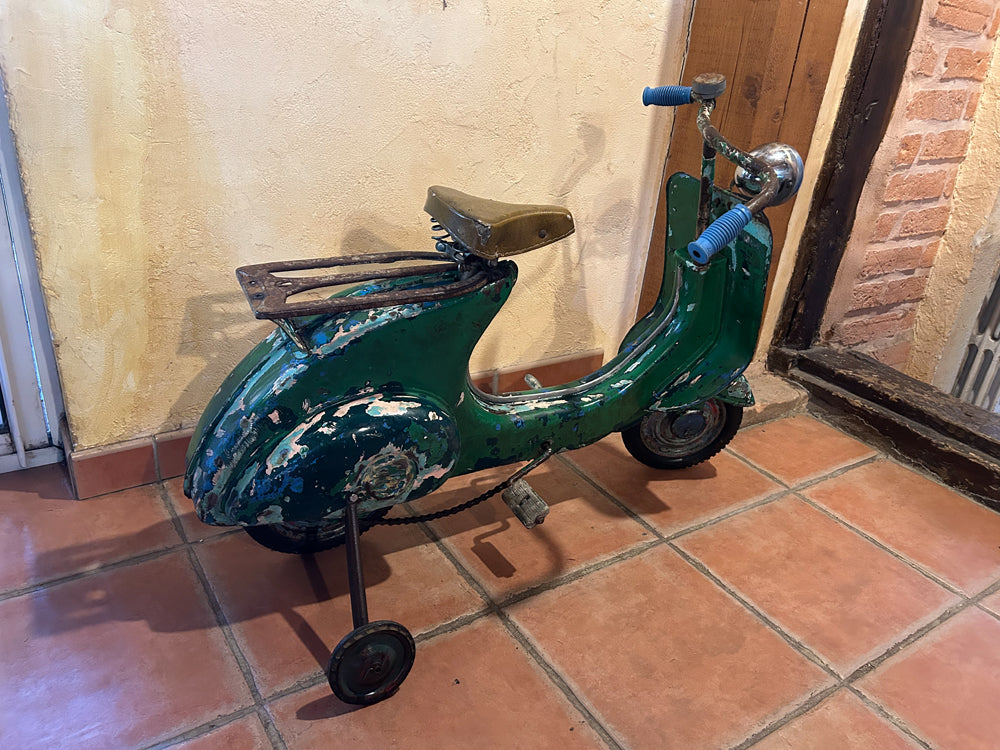 Rare Vespa à pédale Pierre - Gui 1950/60 Réf 4402