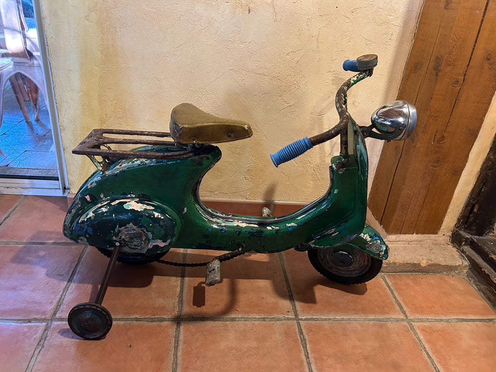 Rare Vespa à pédale Pierre - Gui 1950/60 Réf 4402