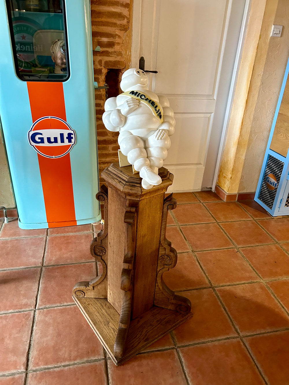 Sellette Chêne Massif 1900 Style Belle Époque