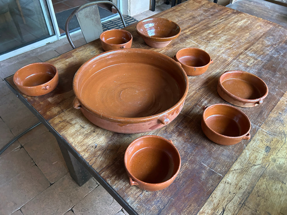 Service à cassoulet terre cuite Réf 4526