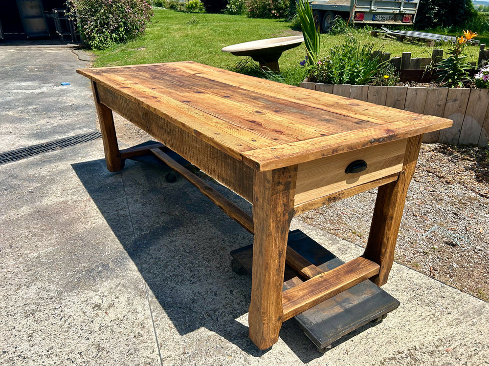Table de ferme ou d'atelier Réf 4282