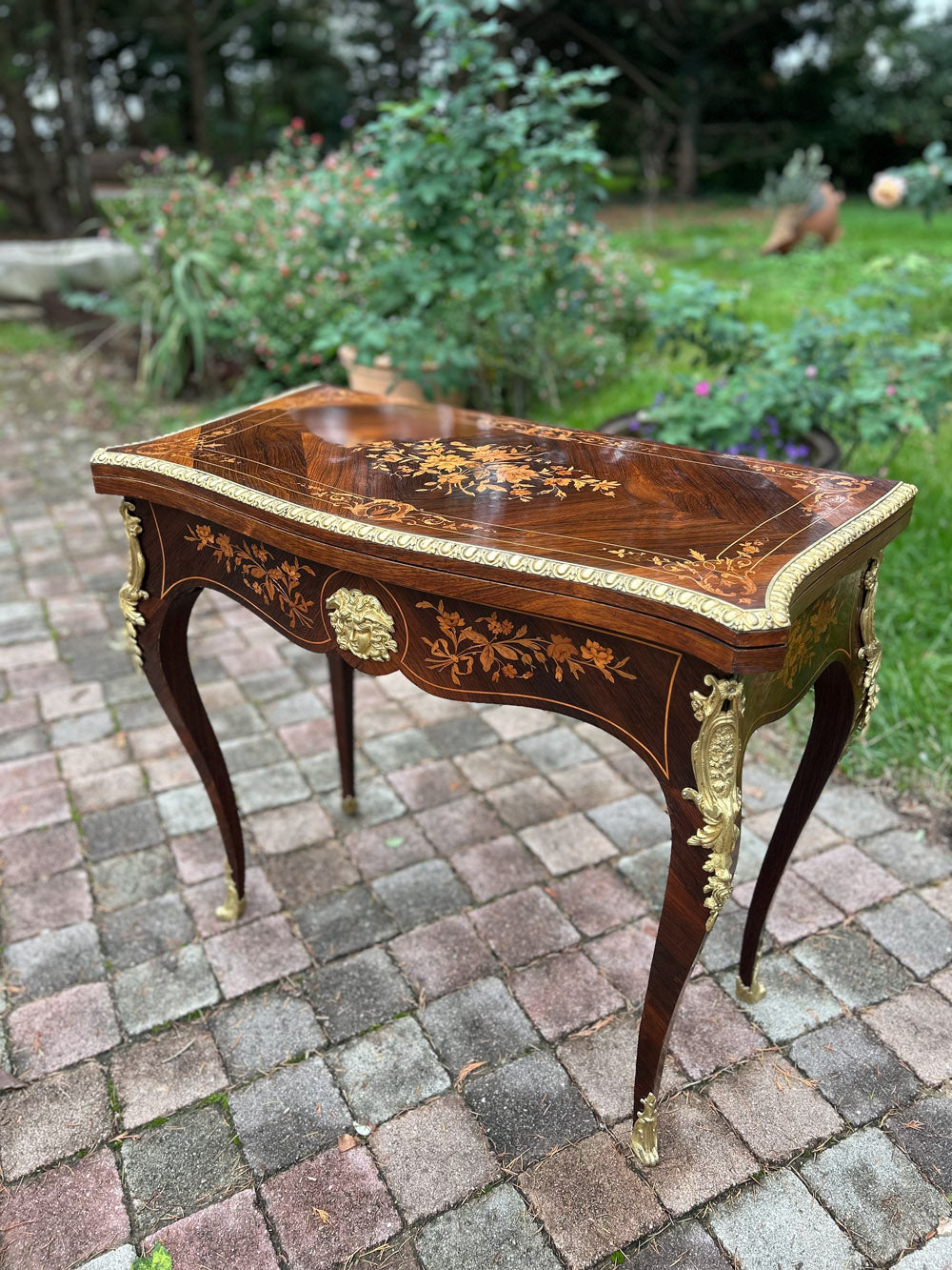 Table à jeux Louis XV