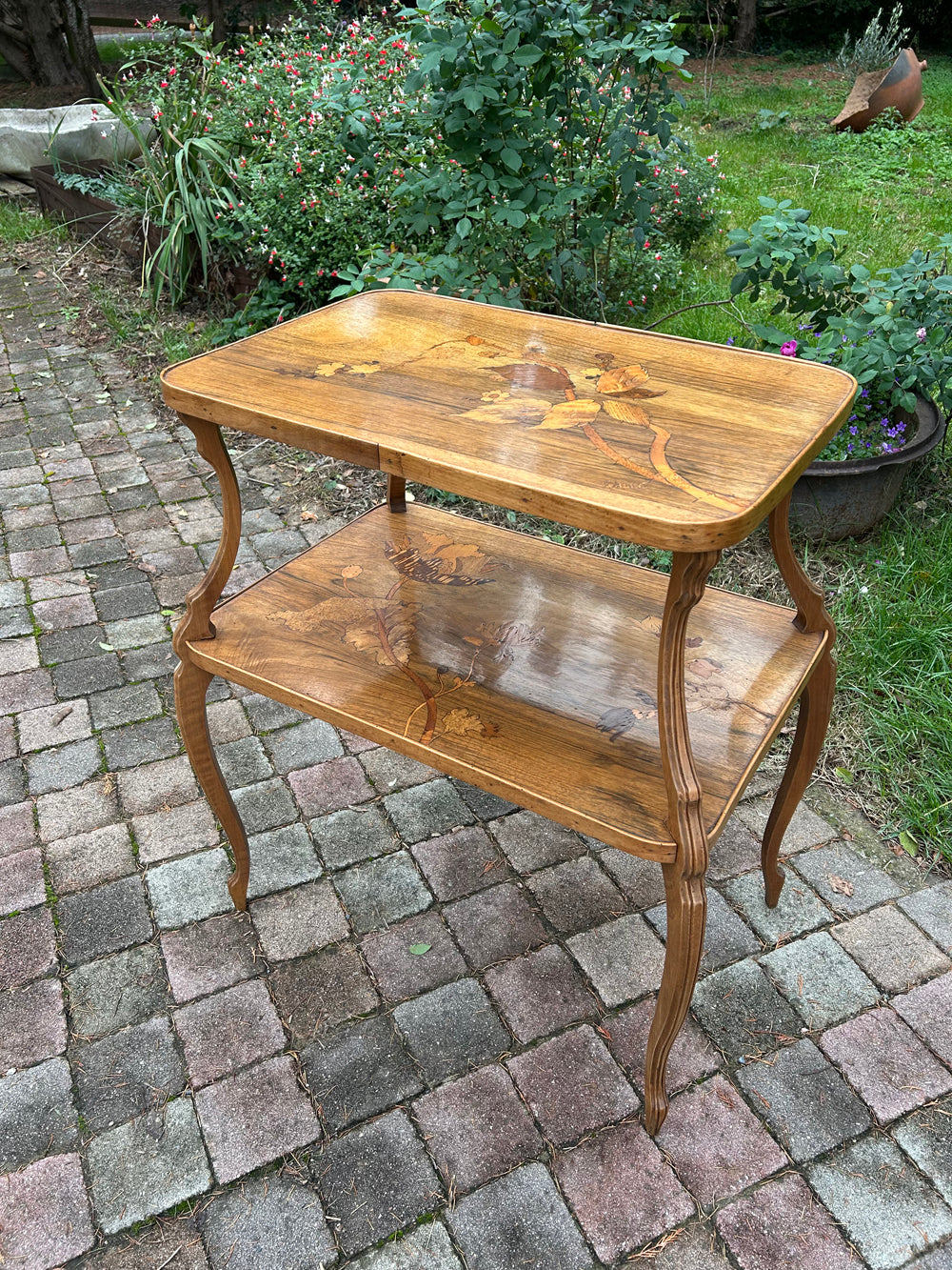 Table à Thé Art Nouveau Etablissement " Emile gallé " 1900