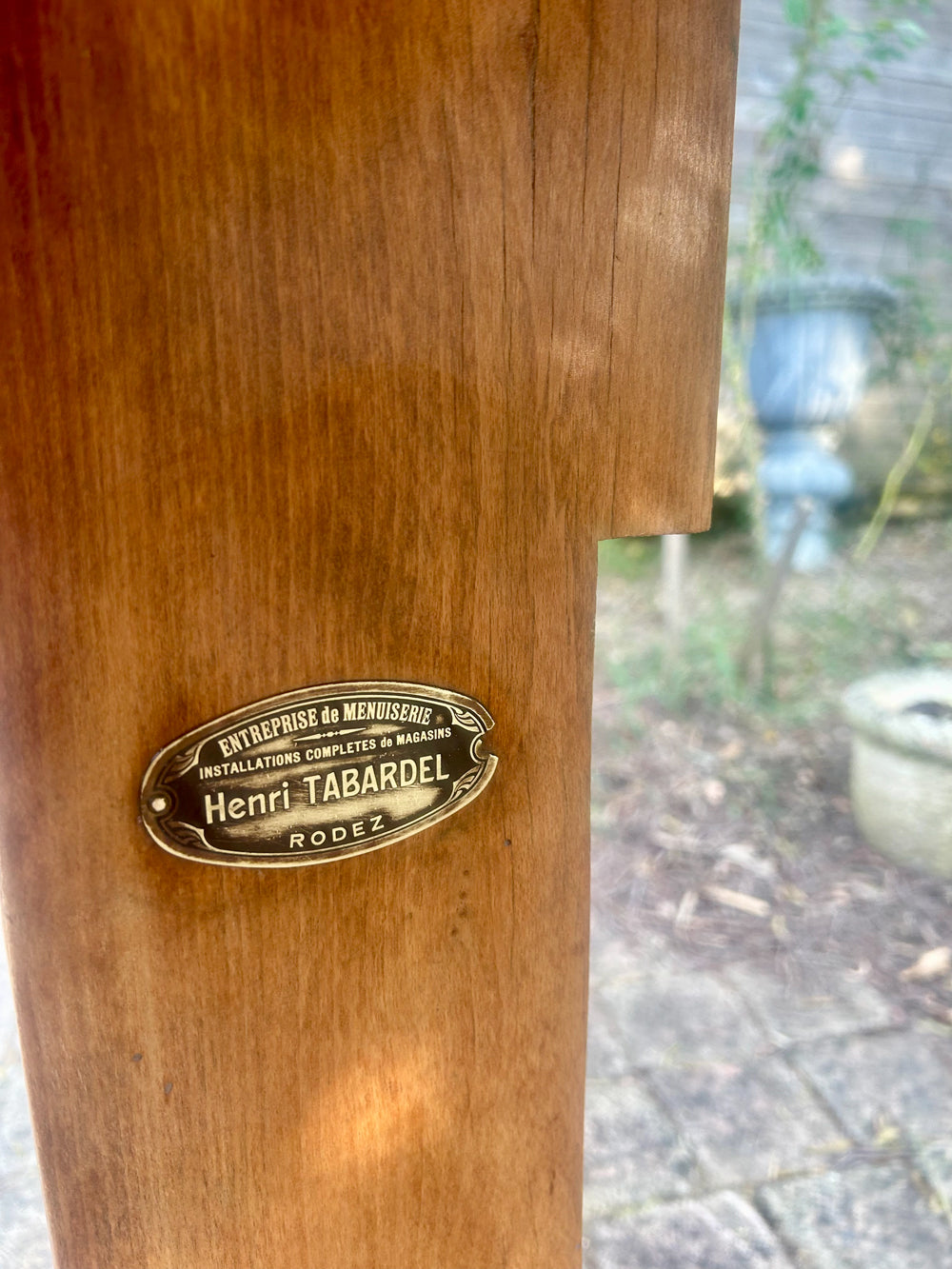 Table bistrot Art deco zinc Réf 4314