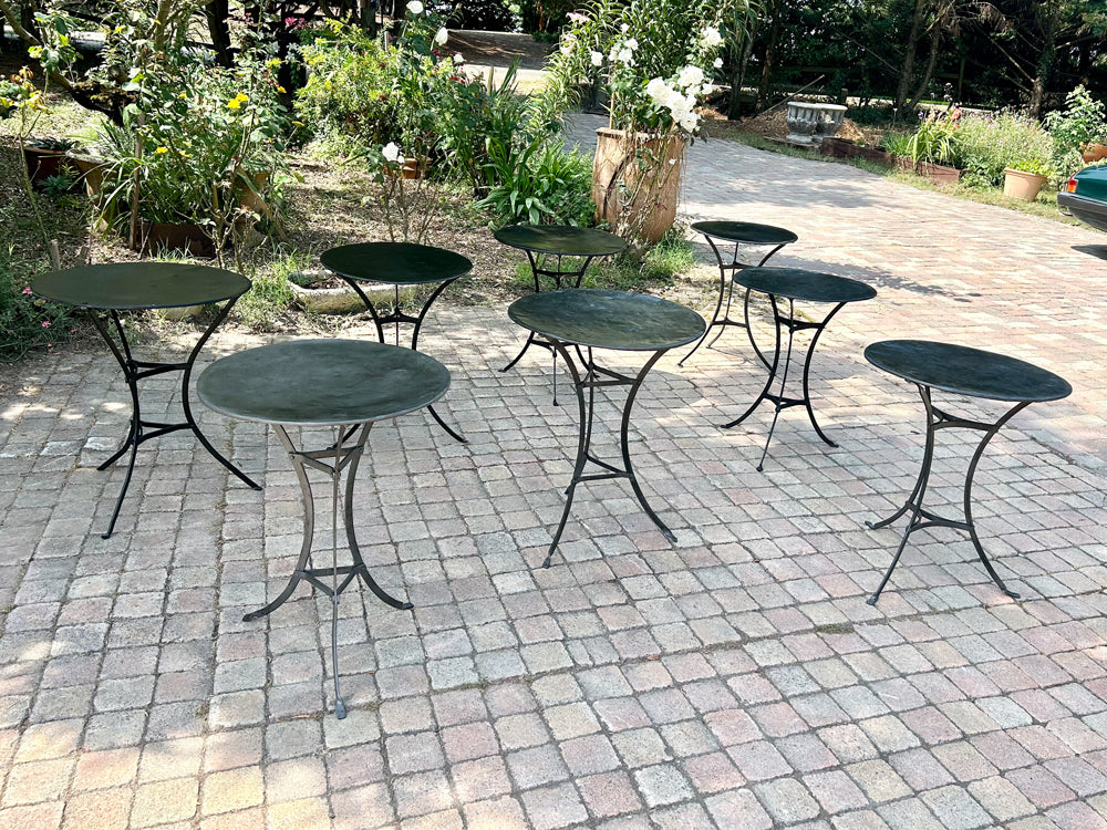 Table bistrot mètal 1930 Réf 4293