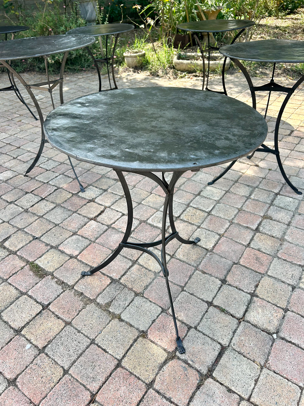 Table bistrot mètal 1930 Réf 4293