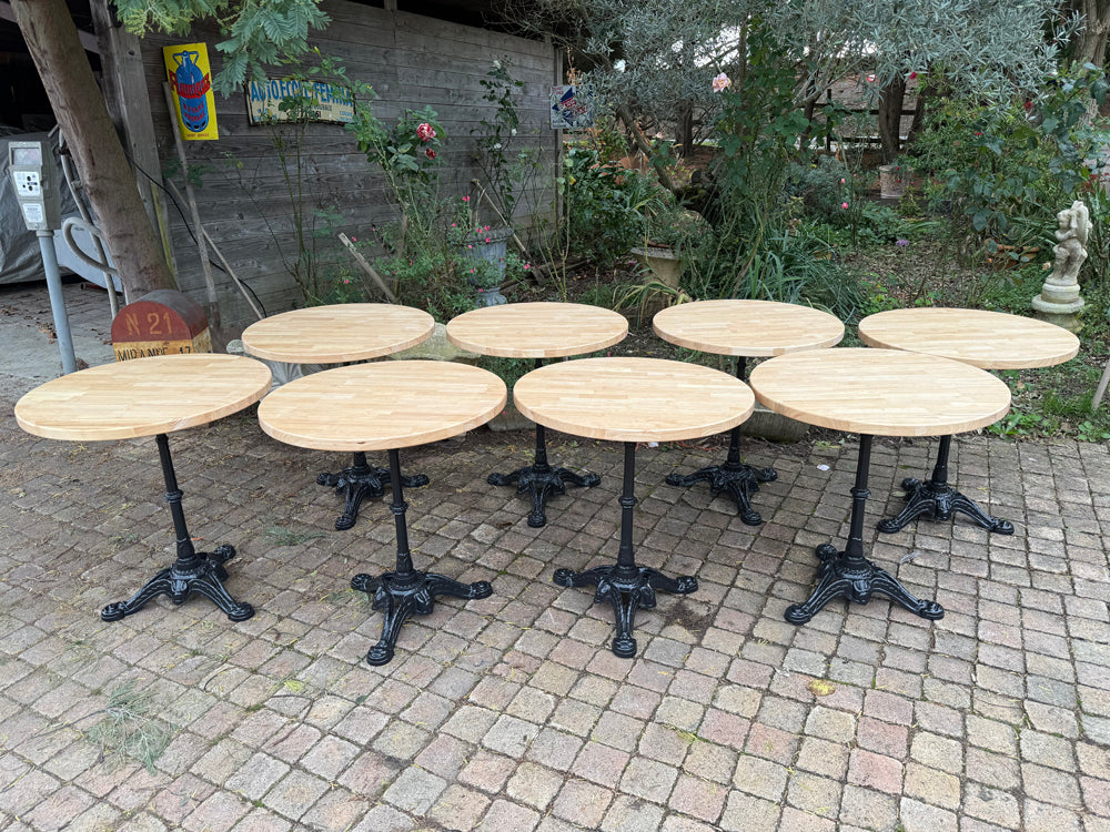 Table bistrot pied fonte - Réf 4597