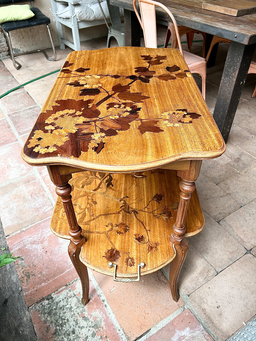 Table d'appoint Louis Majorelle 1900 Réf 4295