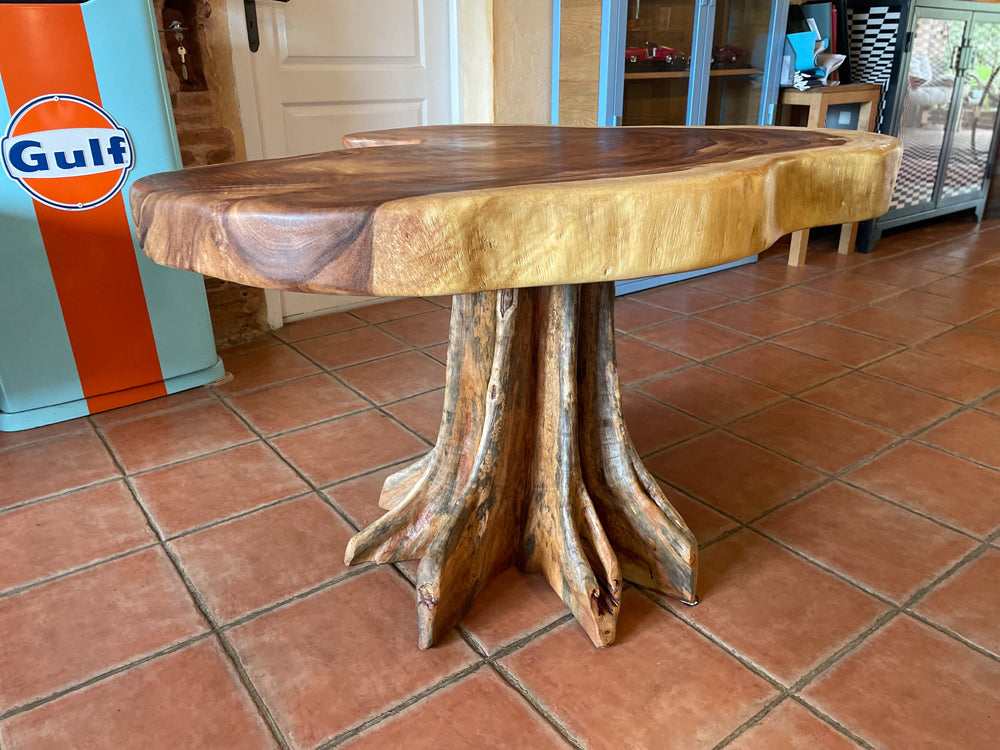 Table racine bois Suar réf 4067