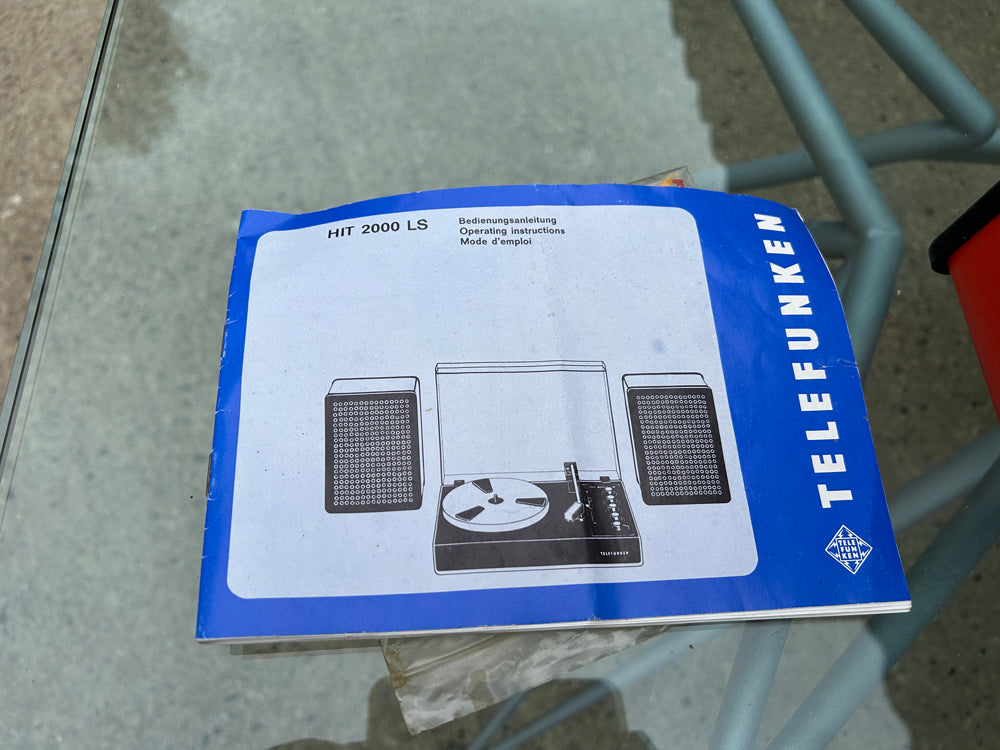 Tourne-Disque TELEFUNKEN Hit 1972 Réf 4430