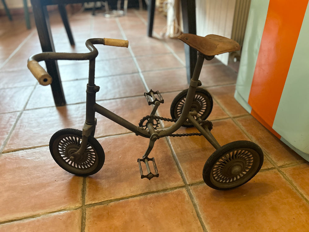 Tricycle jouet ancien époque 1950/60 Réf 4465