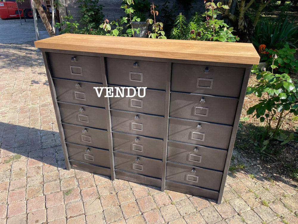 Meuble 15 clapets Strafor 1960 Réf 4041