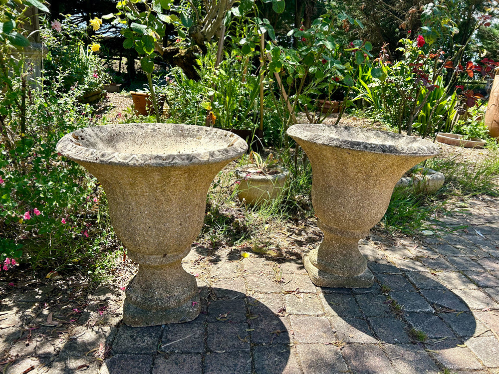 Vase Médicis en pierre reconstitué réf 4281