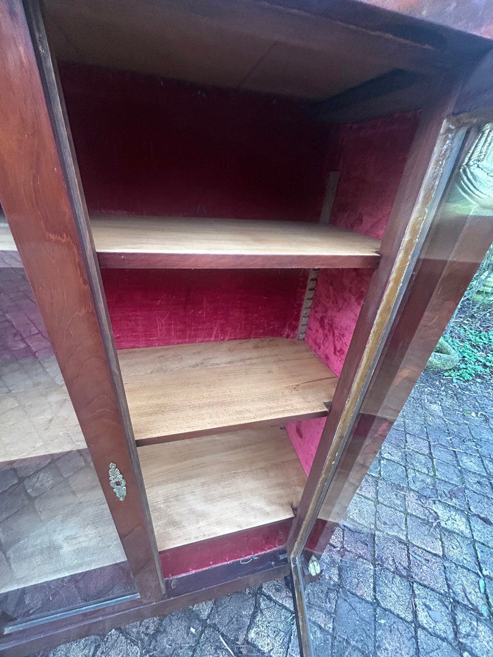 Vitrine Empire retour d'Egypte 19ème