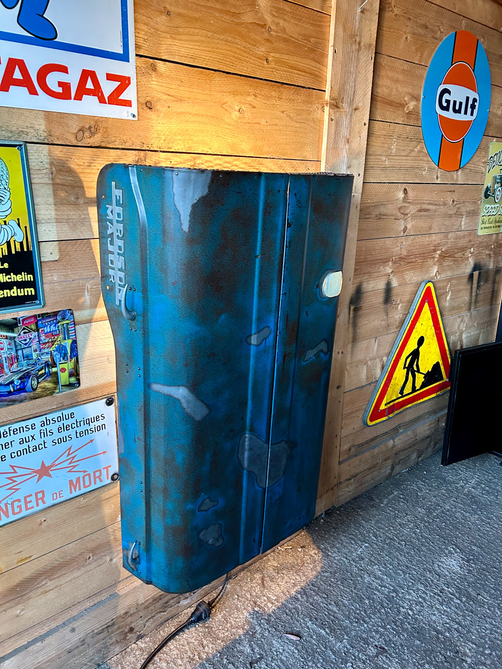 Applique lumineuse Capot tracteur Fordson Réf 4284