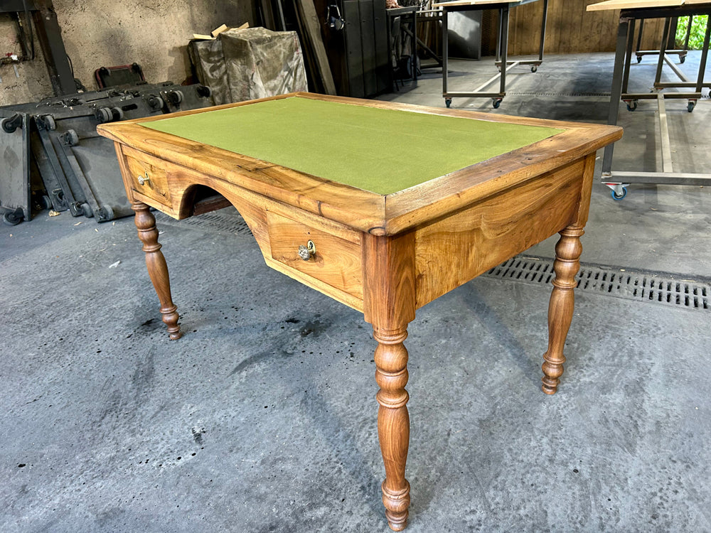 Bureau de Mercerie Noyer Massif Fin 19ème Meuble de Métier