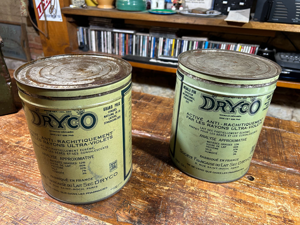 Boite métal grand modèle DRYCO 1930 réf 4167