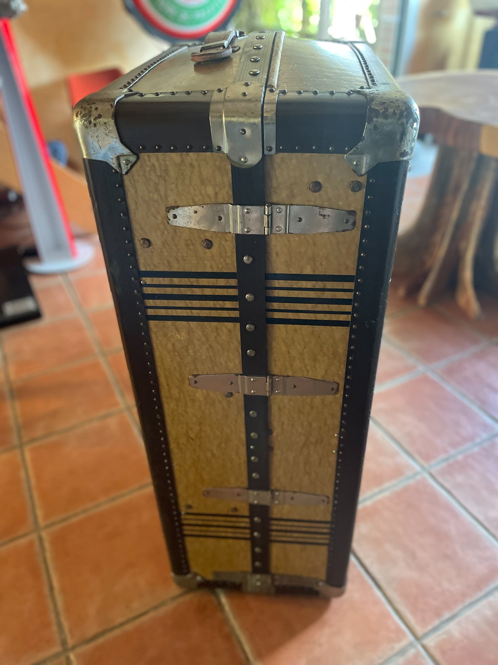 Malle de cabine transatlantique Réf 4078