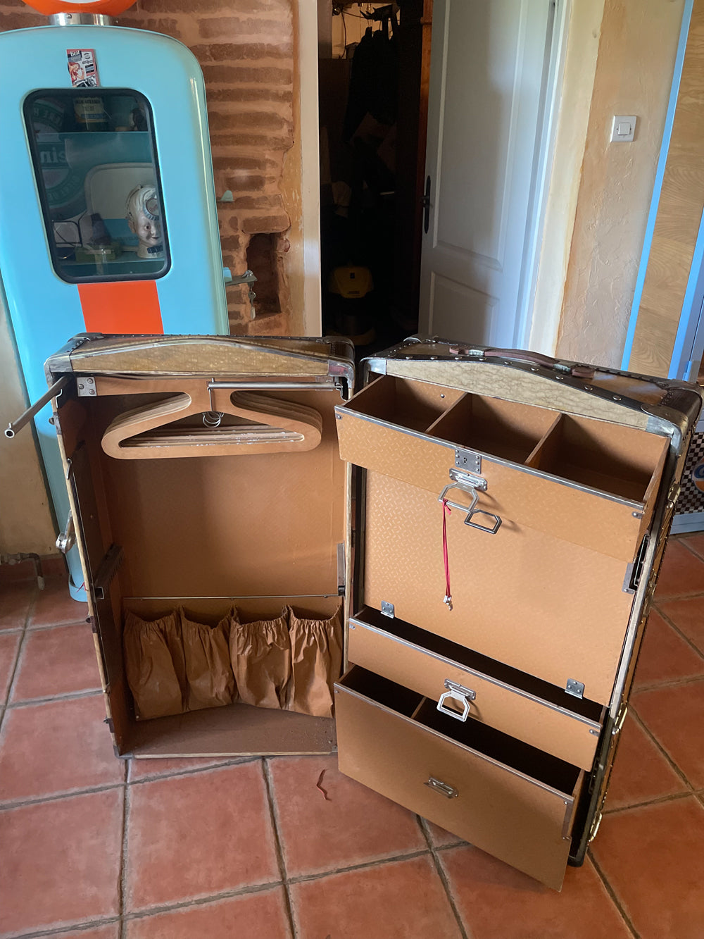 Malle de cabine transatlantique Réf 4078