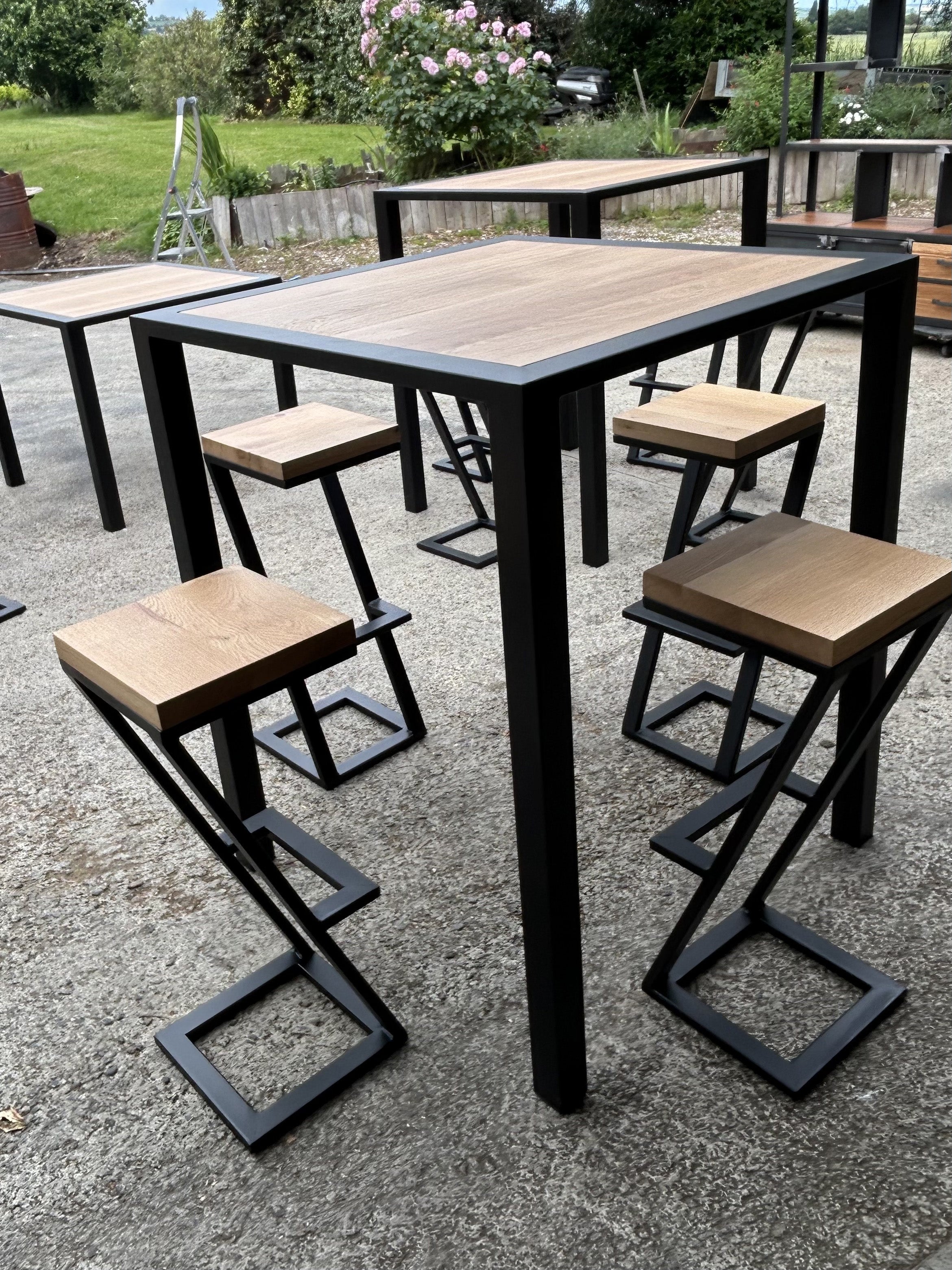 TABLE MANGE DEBOUT SUR MESURE